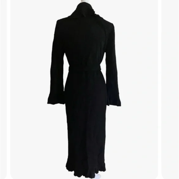 St. John Collection Santana Ruffle Knit Cardigan/Duster Size 10 - Picture 2 of 16